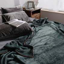 보웰 더블 소프트 극세사 담요