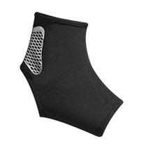 바이클링 압박 발목 보호대, 블랙, 1개