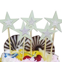 필립로지스틱 투폴드 스타 케이크토퍼 5p, 민트, 2세트