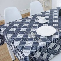 비케이 코튼 테이블보 북유럽 정원 느낌, 16, 120 x 160 cm