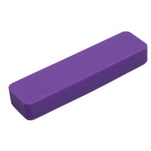 KACO PURE 실리콘 펜케이스 + 젤펜 0.5mm 세트, 퍼플, 1세트