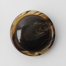 동화상가몰 버팔로코트단추 15mm, 다크브라운, 10개입
