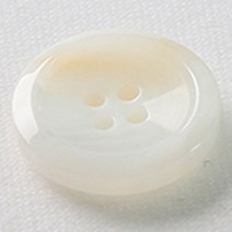 HR빅버튼 각시봉 단추 23mm, 화이트, 12개입