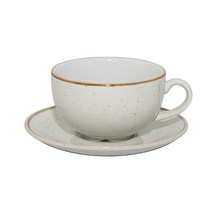 처칠 스톤캐스트 카푸치노 컵 340ml 1인조 세트, 발리화이트, 1세트