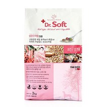닥터소프트 더독 치킨 1세 이상 어덜트 성견용 사료, 닭, 3kg, 1개