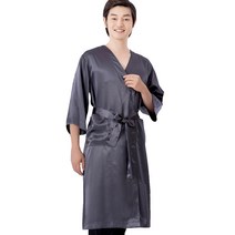 라인 실크 손님 가운, 그레이(LN1029), 1개