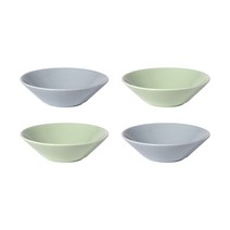 보울보울 어반데일리 디저트볼 세트 프렌치그레이 2p + 애플그린 2p, 혼합 색상, 1세트