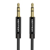 벤션 골드블랙 3.5mm AUX 케이블 2m 직조재킷, 혼합 색상