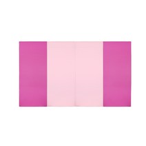 퍼니존 퍼니테라피 핫핑크 비비드시리즈6 유아폴더매트, 핫핑크 + 베이비핑크