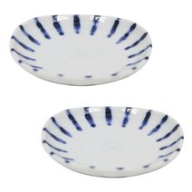 디어리빙 블루스트라이프 접시 9cm, 2개입, 단품