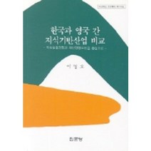 한국과 영국간 지식기반산업 비교, 집문당, 이명호 저