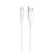 호코 X25 Micro 5PIN 충전데이터케이블 WHITE, 1개