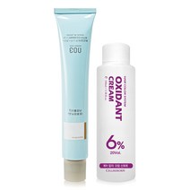 넘버쓰리 리크로마 패션 그레이 염색제 + 산화제 100ml, 4/0N, 1세트