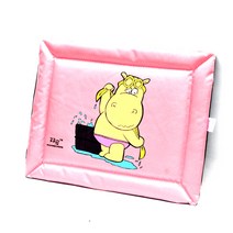 슈퍼식스 반려견 고양이 멀티컬러 방수 쿨 매트, 핑크