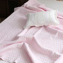 까사엘 풍기인견 타올스프레드, 핑크