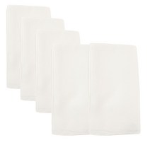 마이래빗 깨끗한 무지 천기저귀 대형, 흰색, 5개입