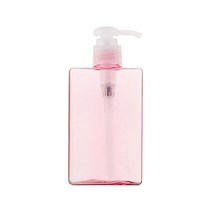 알럽홈 컬러 펌프 용기 450ml, 핑크, 1개