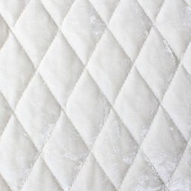 패션포인트 스판벨벳 135사각 패브릭원단, 아이보리