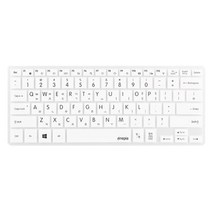 파인피아 삼성 노트북용 문자인쇄 키스킨 SS24번 NT910S3Q/NT911S3K/NT911S3L, 화이트, 1개
