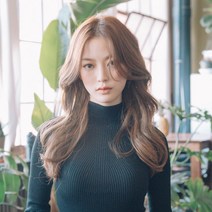 핑크에이지 포니즈테일 슬림핀 루비 슈프림사 가발, CB1# 초코브라운, 1개
