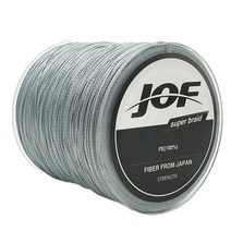 비케이 4합사 PE JOF 낚싯줄 500m, 그레이
