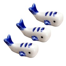 앤티스 주방용품 세라믹 젓가락 거치대, 고래, 3개입