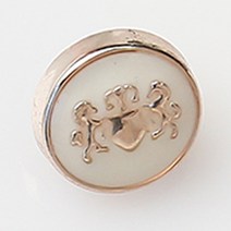 HR빅버튼 말레 단추 NO34 11mm, 혼합 색상, 4개입