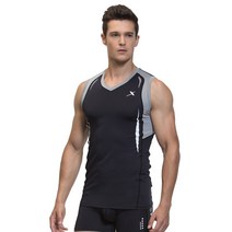 기어엑스 남성용 스포츠 플러스 민소매 브이넥