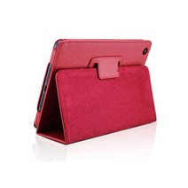아리코 아이패드 가죽케이스, 레드