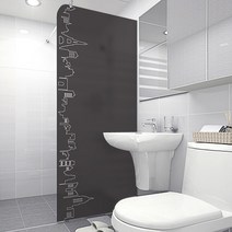 디자인수풀 샤워 윈도우 북유럽 스타일 안개 시트지, SW 686