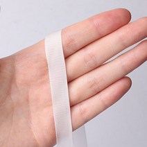 패션포인트 나일론 평직 끈 10mm 100야드, 화이트, 1개