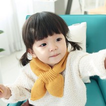 뿌뿌룰루 여아용 고리 넥워머