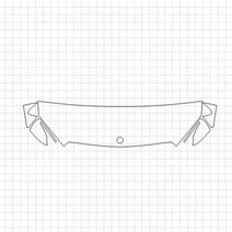 헥시스 벤츠 C-CLASS WAGON SPORT C300 2018 PVC BUMPER SENSORS PPF보호필름, 1개