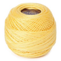 DMC 19번사 80 태팅 자수 레이스실, 744번, 90m