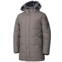 파라고나 남성용 데일리 후드퍼 웰론 롱패딩 코트 야상