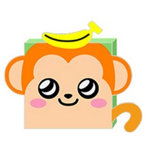 아이러브페인팅 팝업 시리즈 DIY 명화그리기, 팝업 아기원숭이