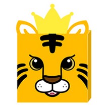 아이러브페인팅 팝업 시리즈 DIY 명화그리기, 팝업 호랑이왕