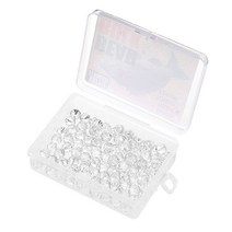 배틀피싱 글라스비드 투명 BGB100BCL, 100개입