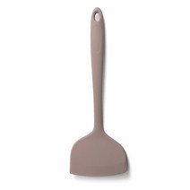 키친팩토리 파스텔 실리콘 싹쓸이 주걱, 밀크코코아, 1개