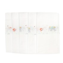 오아이비 코코니 밤부 특대형 엠보 천기저귀, 화이트, 5개입