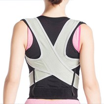 탑건강 바른자세밴드 그레이 XXL, 1개