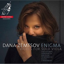 DANA ZEMTSOV - ENIGMA : WORKS FOR SOLO VIOLA SACD HYBRID 다나 쳄초프 : 에니그마 무반주 비올라를 위한 작품들 독일수입반