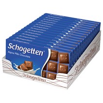 쇼게튼 알파인밀크 초콜릿, 100g, 15개입