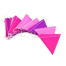 톡톡 파티 삼각형 파티 플래그 가랜드 5p, NO30