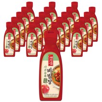 해찬들 사과듬뿍 비빔장, 470g, 470ml, 20개