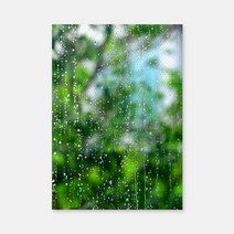 유로컴퍼니 캔버스 프린팅 액자 IH270 rain-70, 혼합 색상