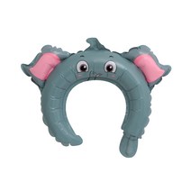 드림캐쳐 애니멀 헤어 데코 호일 풍선 코끼리 25 x 30 cm, 혼합 색상, 40개입