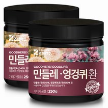조은약초 프리미엄 민들레엉겅퀴환, 2개, 250g
