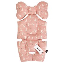 투토츠 에어라이너 유모차시트, 리틀버니 핑크