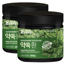 굿허브 프리미엄 약쑥환, 250g, 2개